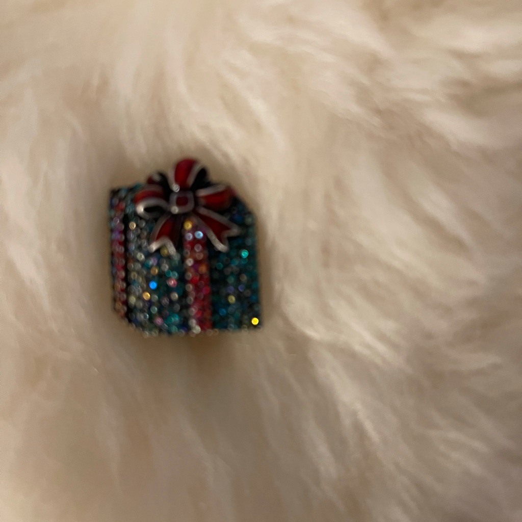 Vintage Christmas Pin BlBl